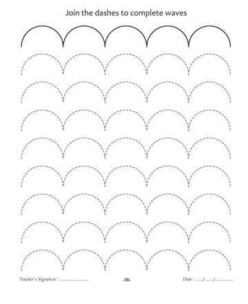 Pattern Writing 15 Sheet