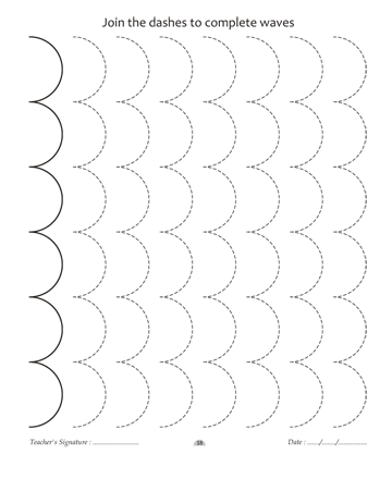 Pattern Writing 18 Sheet