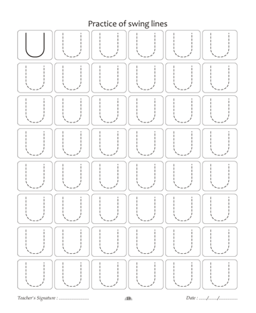 Pattern Writing 19 Sheet