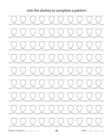 Pattern Writing 24 Sheet