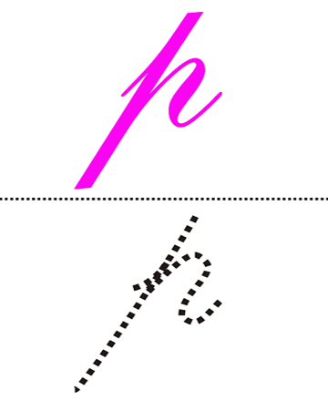 Cursive Alphabet P Sheet