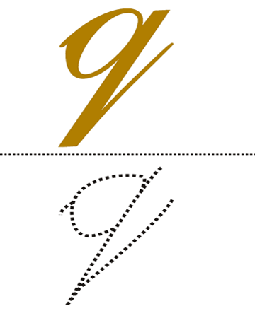 Cursive Alphabet Q Sheet
