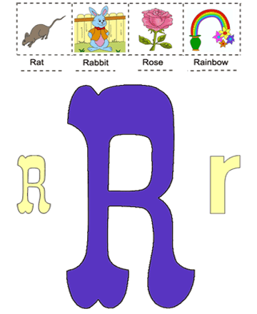 Alphabet R Sheet