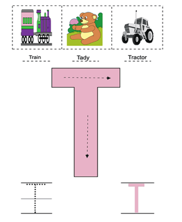 Letter T Sheet