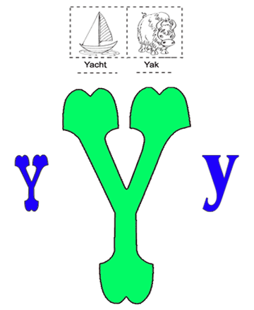 Alphabet Y Sheet