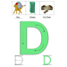 Letter D