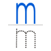 Small Alphabet M